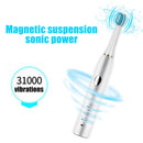 Magnetic Suspension Sonic Power IPX7 Waterproof Electric Toothbrush Black White