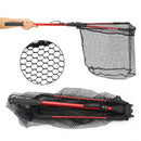 ZANLURE Aluminum Alloy 80cm Single Triangular Ultra-Light Folding Handle Fishing Landing Net