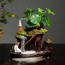 Reverse Waterfall Smoke Incense Burner Incense Burner with 20 Cones
