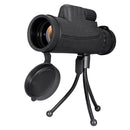 IPRee 40x60 10 Times FMC Coating BAK4 Monocular Ultra HD Waterproof Low Light Night Vision Phone Telescope + Phone Clip + Tripod