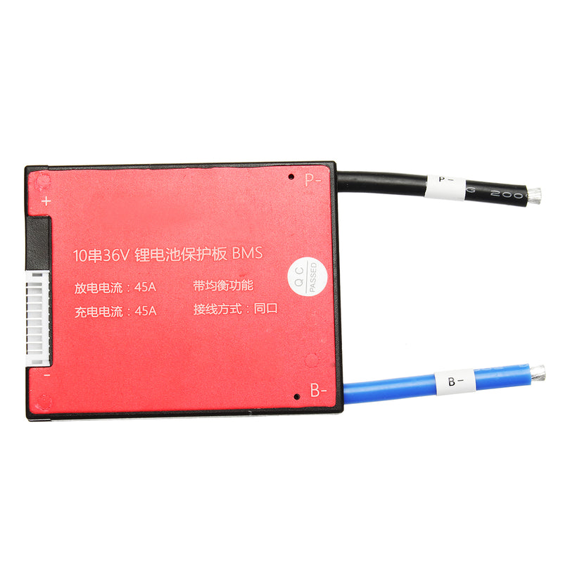 36V 10S 16A 45A BMS Li-ion Lipolymer Battery Protection Board for Ebike Ebicycle