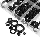 Suleve MXRW4 200Pcs Rubber Wires Harness Grommets Protect Wires Rubber Ring Sealing Grommet 3-20mm