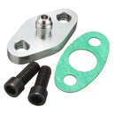 Turbo Oil Feeding Line Gasket Fitting Adapter For Flange T3 T4 T04E T04B 4AN