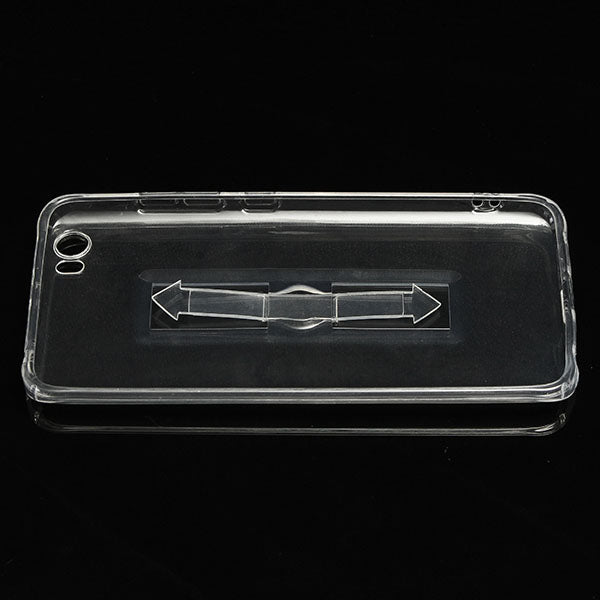 Retractable Finger Ring Holder Transparent Soft TPU Case for Xiaomi Mi5