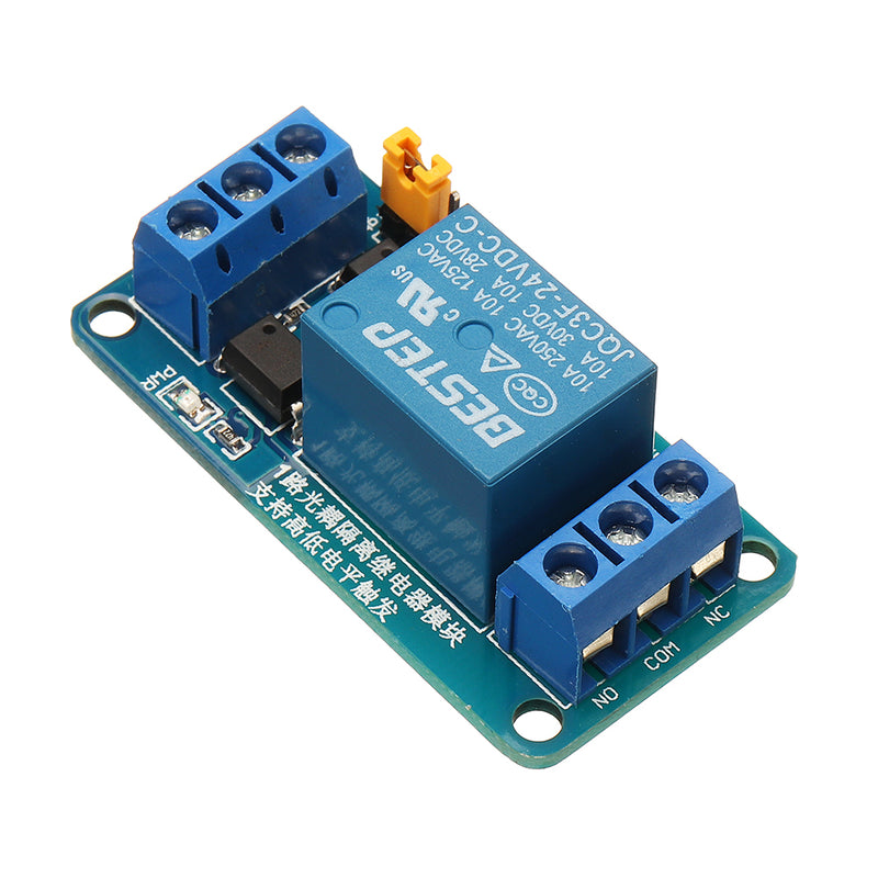 BESTEP 1 Channel 24V Relay Module High And Low Level Trigger For