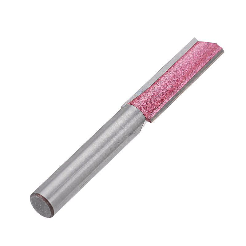 Tideway 1/2 Inch Shank Extended Router Bit Straight Dual Edged Cutter Engraving Milling Cutter