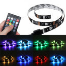 2x0.5M DC5V SMD5050 USB RGB Music Control LED Strip Light for TV Background KTV Hotel Bar