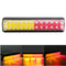 12/24V Motorcycle LED Tail Turn Signal Light Ute Trailer Caravan Truck Boat Stop Indicator