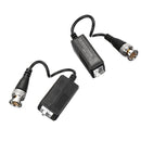 2Pcs Network Analog Coaxial AHD/CVI/TVI High Definition Analog Signal Twisted-pair Transmitter Passive Video Transmitter