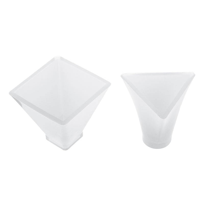 19PCS DIY Resin Casting Molds Silicone Jewelry Pendant Craft Making Mould Tool