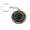 Iron Tony MK1 Reactor Keychain Necklace Energy Block Core Alloy Pendant Movie Peripheral Toys