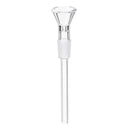 7.28" Reusable H ookah Water Pipe B ong Glass Beaker Filter Clear Shisha T obacco Straw
