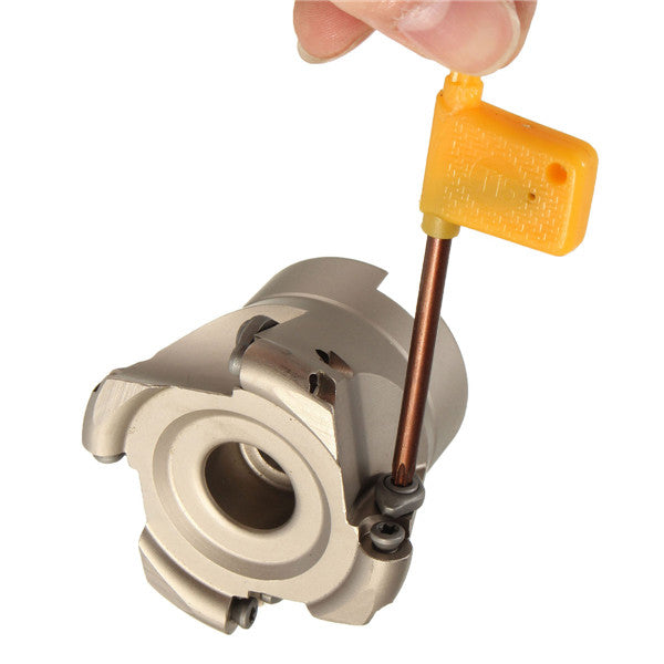 4 Flutes EMR 5R-63-22-4F Face End Mill CNC Milling Cutter For RPMT1003 Insert