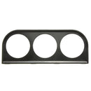 Universal Black Metal 3 Hole Triple Gauge Meter Pod Holder Vehicle-mounted Stent