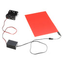 LED EL Electroluminescent Wire Neon Light Tape for Party Home Car Decoration DC12V 210 x 148 mm