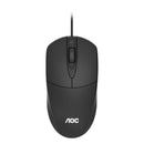 AOC MS121 Wired Mouse 1200DPI Desktop Gaming Optical Mice for Vista / Windows 7 / 8 / 10