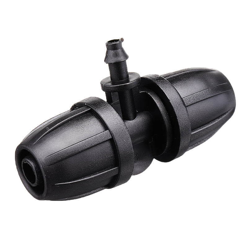 50Pcs Micro Spray Pipe Joint Two Way Plug Head Drip Irrigation Atomization Nozzle Garden Tools Hose 8/11 Hose Connectors