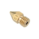 5PCS 1.75mm/0.6mm Copper Thread Extruder Nozzle For 3D Printer