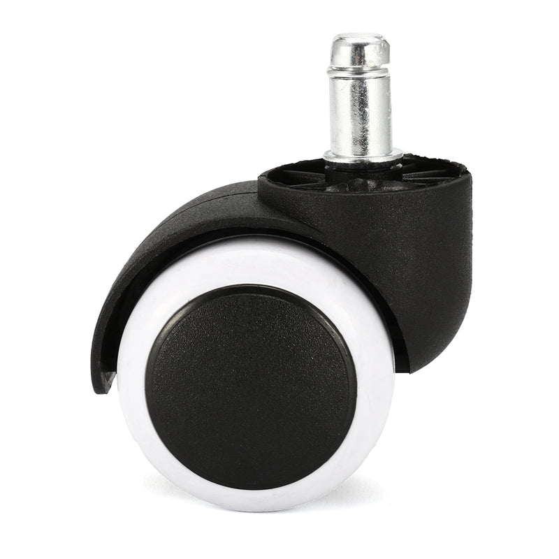 5Pcs 2 Inch Universal Office Home Chair Rubber Caster Wheels Floor Funiture Replacement