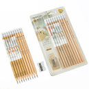 AIHAO 10 Pcs Cartoon Wooden Pencil Set HB Pencil with Sharpener 90142