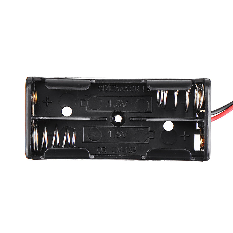 5pcs 2 Slots AAA Battery Box Battery Holder Board with Switch for2xAAA Batteries DIY kit Case