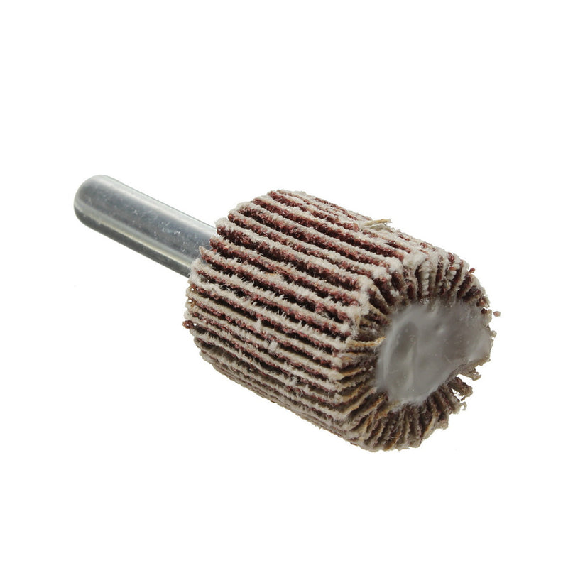 15-80mm 80 Grit Sanding Flap Wheel Disc Abrasive Grinding Wheel Accessories Tool 6mm Shank For Drill
