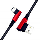Bakeey 90 Degree Reversible 2.4A Micro USB Charging Data Cable 3.28ft/1m for Xiaomi Redmi Note 5