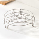 Jordan&Judy Multifunctional Metal Steaming Rack 304 Stainless Steel Home Kitchen Cooking Pot Steamer Tray Steaming Stand