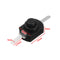 Excellway 10Pcs 1A 30V DC 250V Black Latching On Off Mini Push Button Switch