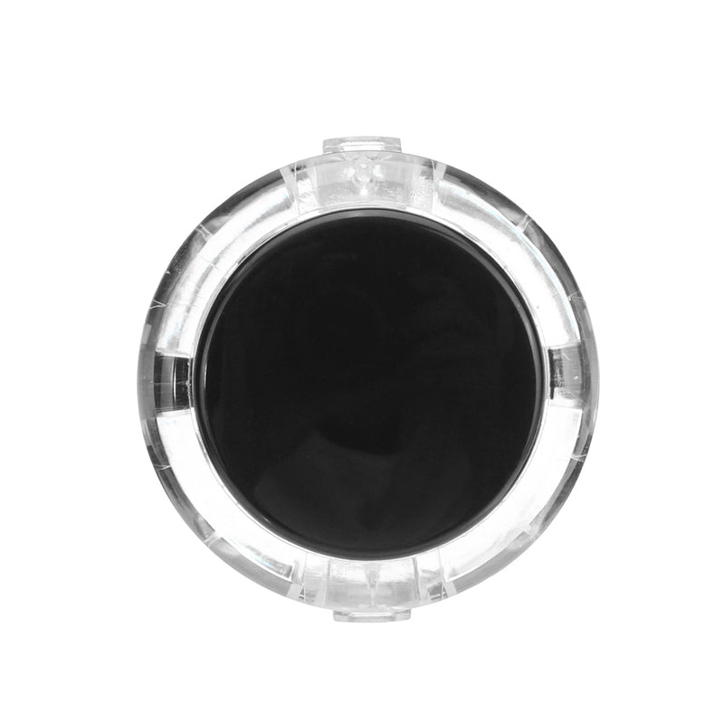 10Pcs Black 24mm Push Button for Arcade Game Console Controller DIY