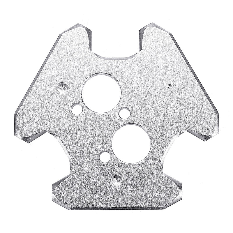 Aluminum Alloy M3 Delta Kossel Fisheye Effector 3mm Hammock Hanging Station For Dual Nozzle Extruder 3D Printer Part