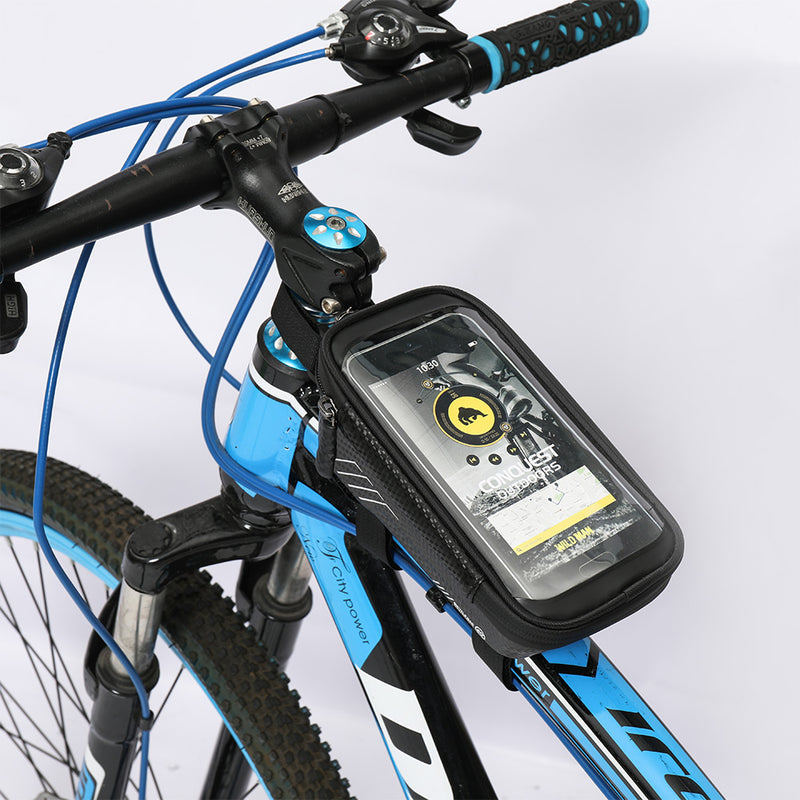 Xmund XD-BG3 E2 EVA+PU Waterproof Cycling Bag Outdoor Riding Mountain Bike Front Beam Bag Bicycle Bags Bike Storage Bags