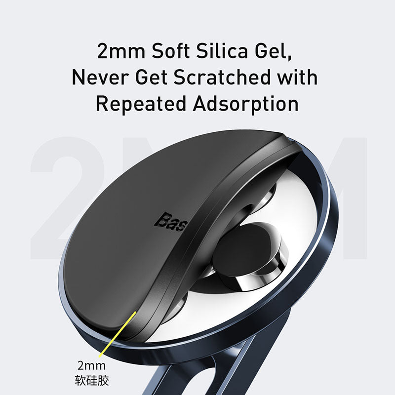 Baseus Cable Clip Strong Magnetic Dashboard Car Phone Holder Car Mount 360 Rotation for 4.0-7.0 Inch Smart Phone for iPhone 11 Xiaomi