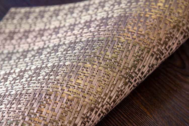 KCASA Fashion Pvc Dining Table Mat Disc Pads Bowl Pad Coasters Waterproof Table Cloth Pad S