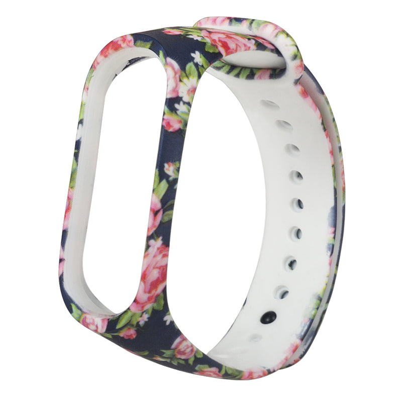 Bakeey Painted Pattern Replacement Silicone Watch Band Strap for Xiaomi Band 4&3 Smart Watch Band