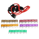 3pcs 200mm 14 Gauge ATC Fuse Holder In Line AWG Wire + 6PCS 11mm Car Blade Fuses