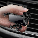 Rock Mini Gravity Linkage Automatic Linkage Air Vent Car Phone Holder For 4.5-6.5 Inch Smart Phone For iPhone 11 Pro Max For Samsung Note 10+ Xiaomi Redmi Note 8 Pro