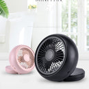 Brushless Motor USB Table Fan Portable Personal Air Cooling Fan Mini Desk Fan PC/Laptop Cooling Fan