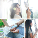 Mini Portable Hand-held Cooling Fan Humidifier Misting Water Spray USB Air Conditioner