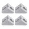 4Pcs 2020 Aluminum Profile Corner Angle Bracket Connector for V-Slot 3D Printer Linear Guides