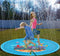 68" Sprinkle Splash Play Mat Inflatable Swimming Pool Water Fun Toys Pad Summer Party Backyard