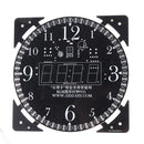 Geekcreit Full Color RGB Large Screen Multifunctional Electronic Clock DIY Kit Light Control Digital Tube Display Module MCU LED Clock