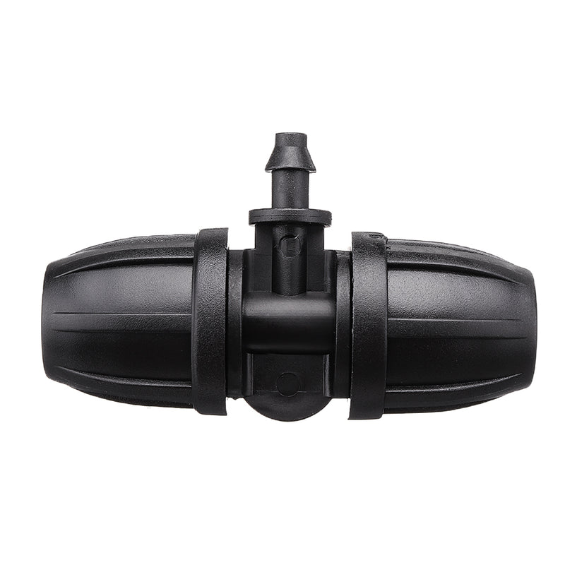 50Pcs Micro Spray Pipe Joint Two Way Plug Head Drip Irrigation Atomization Nozzle Garden Tools Hose 8/11 Hose Connectors