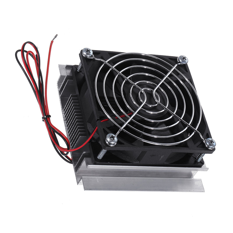 50W DIY Thermoelectric Cooler Cooling System Semiconductor Refrigeration System Kit Heatsink Peltier Cooler for 15L Water