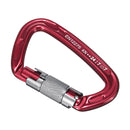 Auto-locking Carabiner D Shaped Clips for Mountain Rock Climbing Arborist Rescue