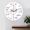 Emoyo ECY063 Creative Mathematics Wall Clock 3D Wall Clock For Home Office Decorations A