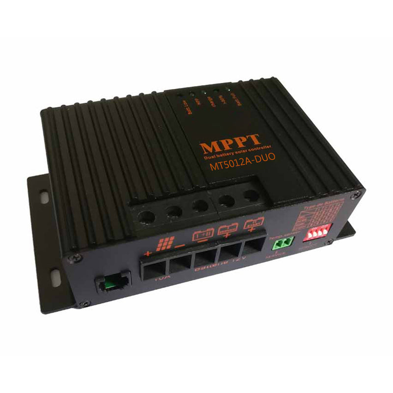 MPPT5012A-DUO MPPT 12A 12V Solar Charge Controller With LCD Solar Regulator For Solar Panel Charger