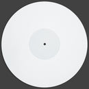 Acrylic CD Pad 12 Inch Rubber LP Phonograph Record Player Pad Anti Static Improvement of Sound Quality
