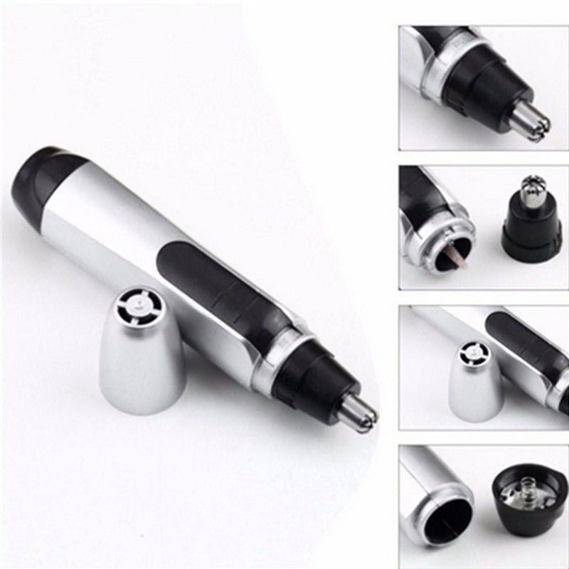 Electric Nose Hair Trimmer Ear Eyebrow Face Neck Personal Remover Groomer Shaver
