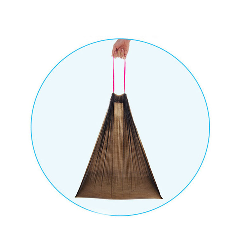 150Pcs/Set Points Off Drawstring Trash Bag Garbage Bags Plastic Strong Bags for Kitchen Bathroom Office